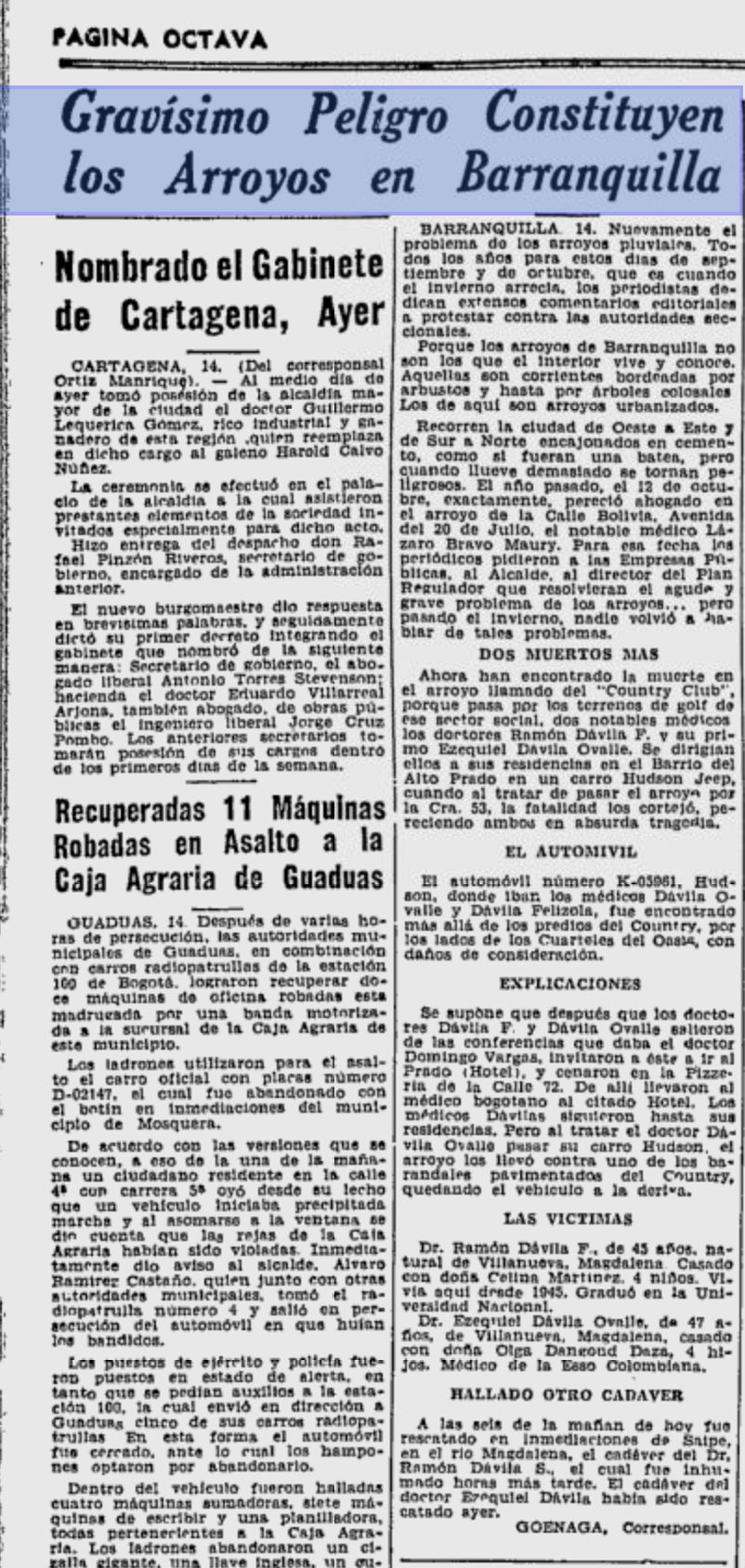 Ramón Dávila Felizzola Ezequiel Dávila Felizzola